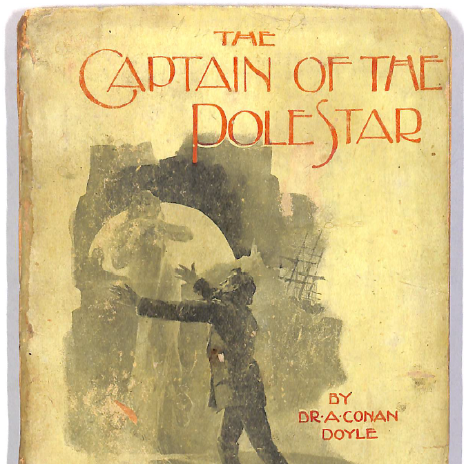 The cover of the book "The Captain of the Polestar"